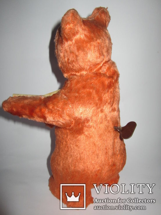 Заводной плюшевый мишка с балалайкой СССР, фото №6
