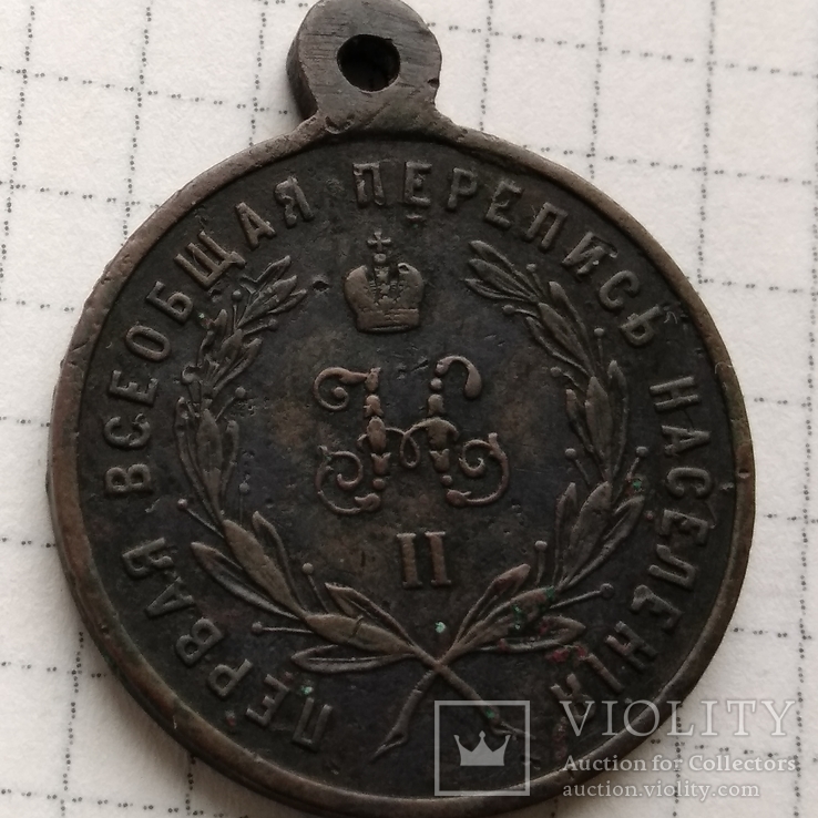 Медаль За труды по первой всеобщей переписи населения 1897года