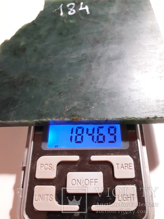 Нефрит.вес 184 грамма.пластина., фото №5