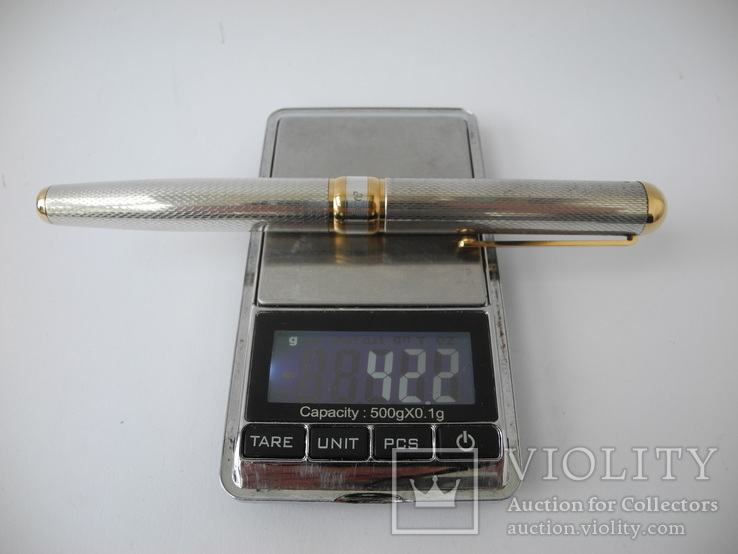 Коллекционная Ручка Delta серебро 925 пр , вес 42 гр ( Италия ), фото №13