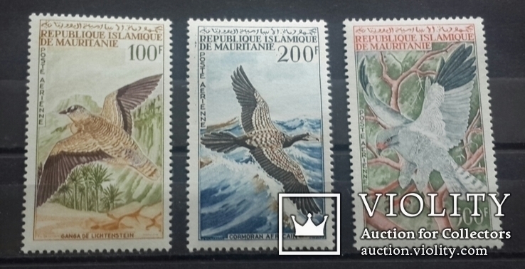 Мавритания. Птицы. 1964 год., фото №2