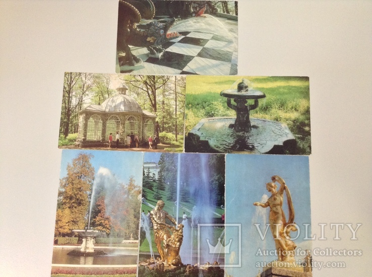 Петродворец-6 открыток, фото №2