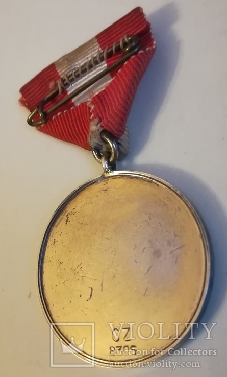 Школьная медаль, Дания, 1947, фото №5
