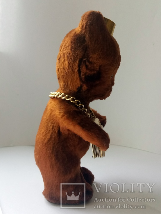 Игрушка-сувенир медведь ГДР,символ Берлина с маленьким фотоальбомом, фото №4