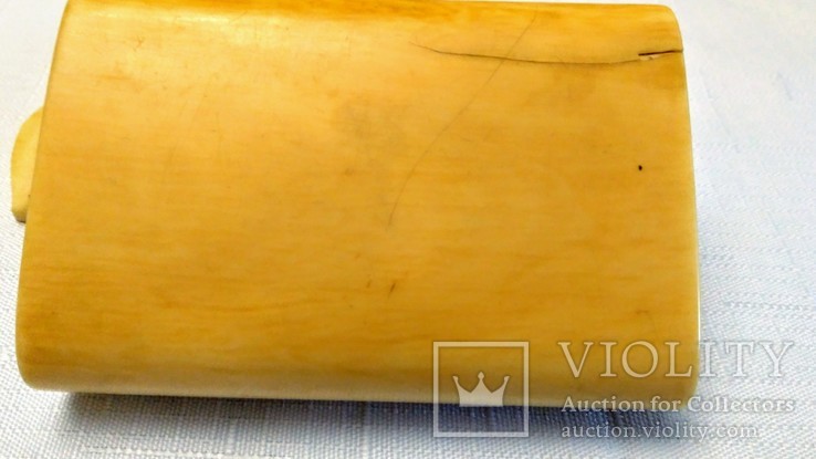 Портсигар, слоновая кость, Япония, фото №8