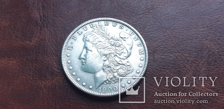 1 долар Моргана 1900 р. США, фото №4