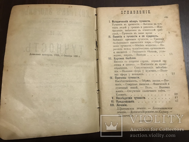 1899 Спутник здоровья Тучность Причины тучности, фото №3