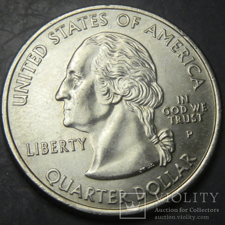 25 центів США 2004 P Айова, фото №3