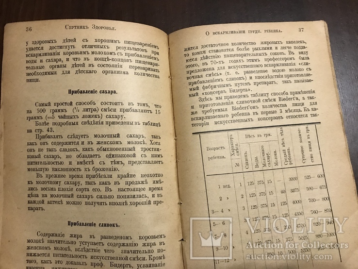 1899 Спутник здоровья Вскармливание грудного ребенка, фото №8