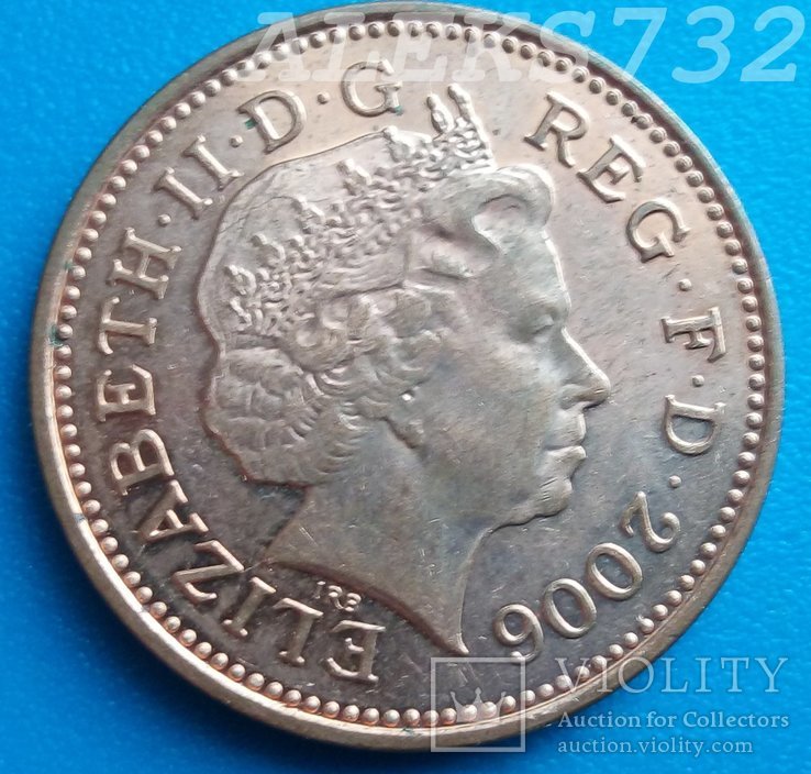 Великобритания 1 пенни, 2006, фото №2