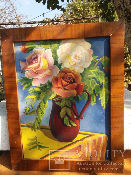 Картина "Розы в букете", фото №2