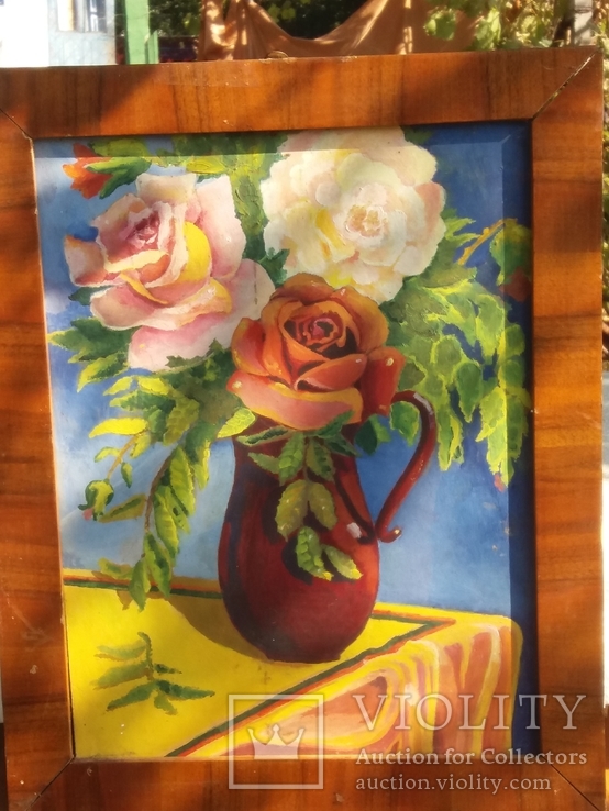 Картина "Розы в букете", фото №3
