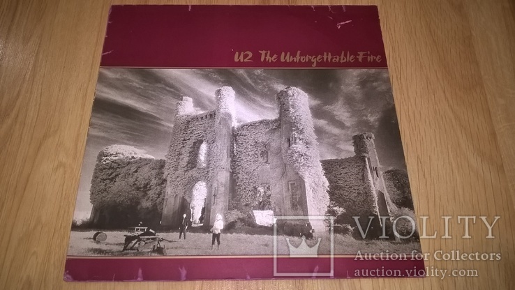 U2 (The Unforgettable Fire) 1984. (LP). 12. Vinyl. Пластинка. Germany., фото №3