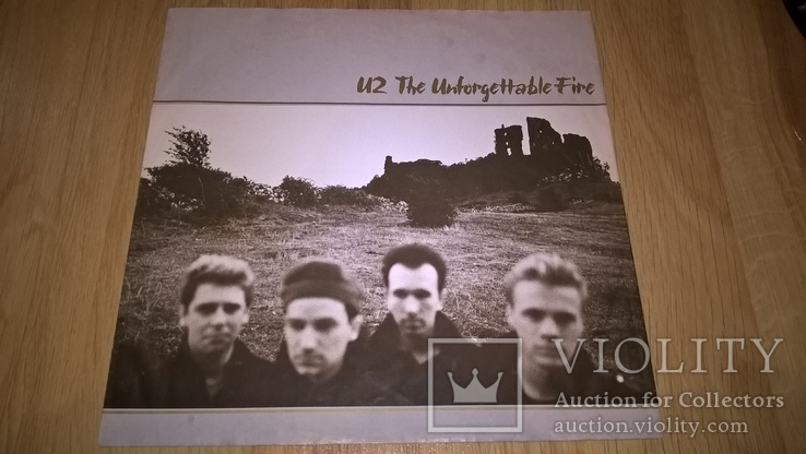 U2 (The Unforgettable Fire) 1984. (LP). 12. Vinyl. Пластинка. Germany., фото №5