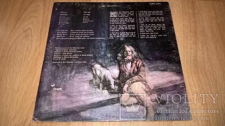 Jethro Tull (Aqualung) 1971. (LP). 12. Vinyl. Пластинка. U.S.A., фото №4