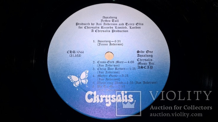 Jethro Tull (Aqualung) 1971. (LP). 12. Vinyl. Пластинка. U.S.A., фото №6