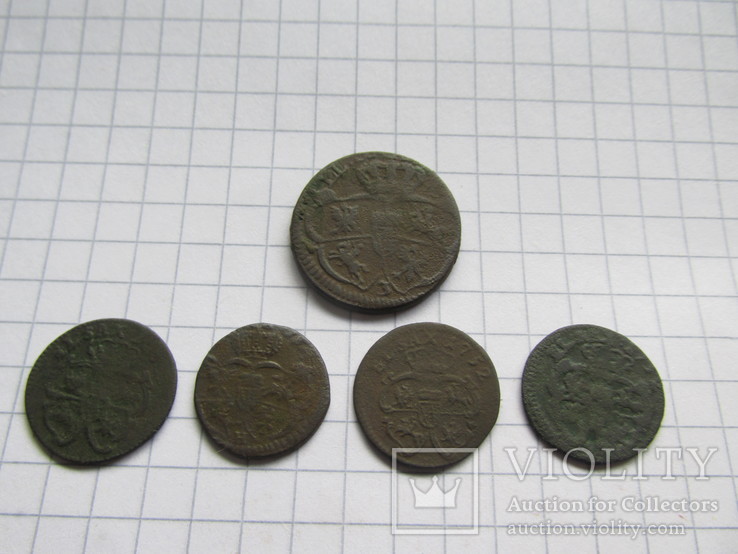 Монети  Август III Толстый, фото №3