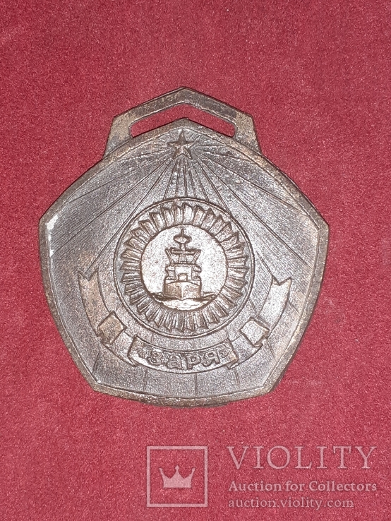Памятная медаль Николаев Заря посвящается в рабочие, фото №4