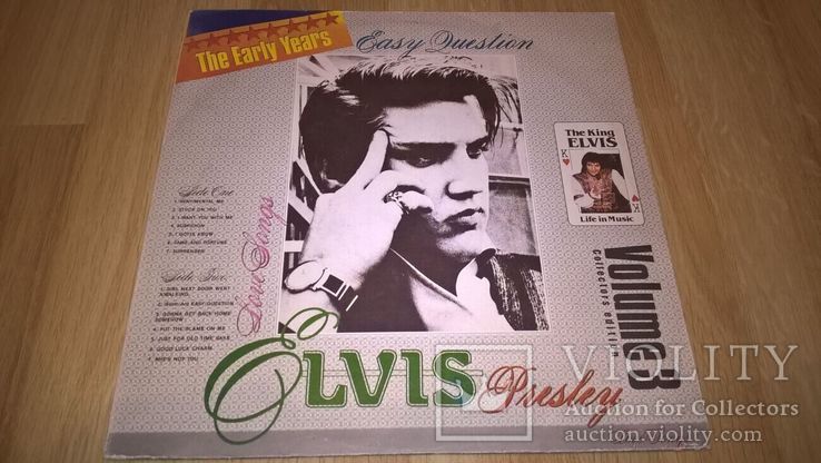 Elvis Presley (The Early Years. Volume-3) 1993. (LP). 12. Vinyl. Пластинка., фото №2