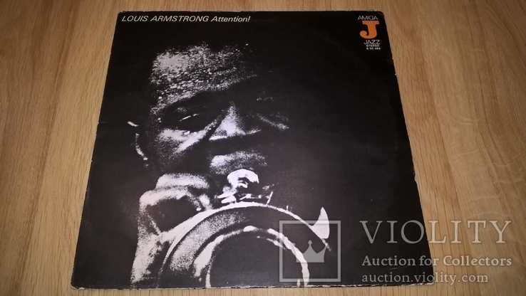 Louis Armstrong (Attention!) 1970. (LP). 12. Vinyl. Пластинка. Germany., фото №2