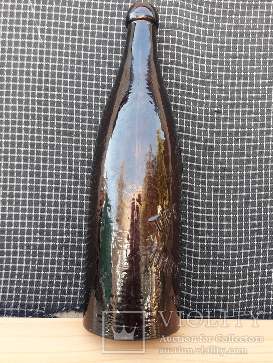 Пивная бутылка трехгорное Москва 1882-1896 год, фото №6
