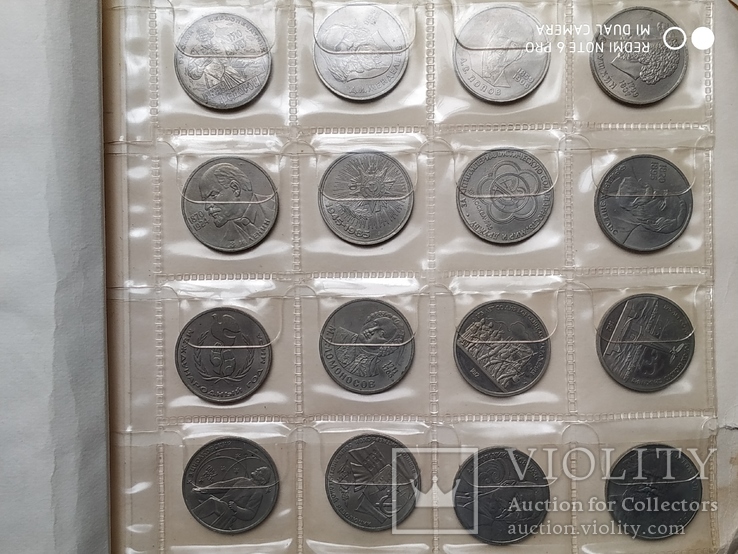 Набор монет СССР 63 шт.+альбом на 160 монет., фото №5