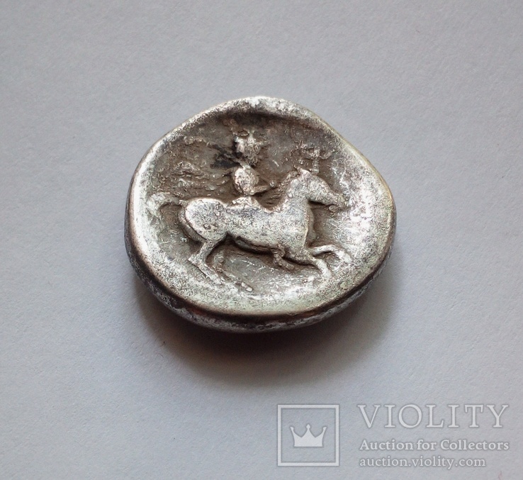  Драхма (серебро), Фессалия, г.Фарсала , 5 - 4 вв.до н.э., фото №2