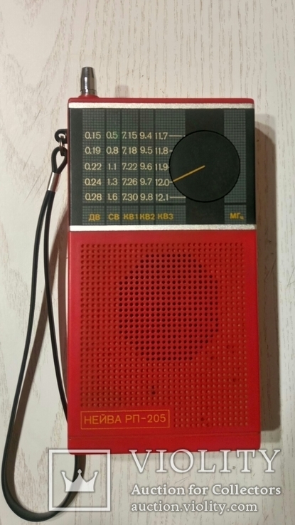 Радиоприемник "Нейва"РП-205 СССР., фото №2