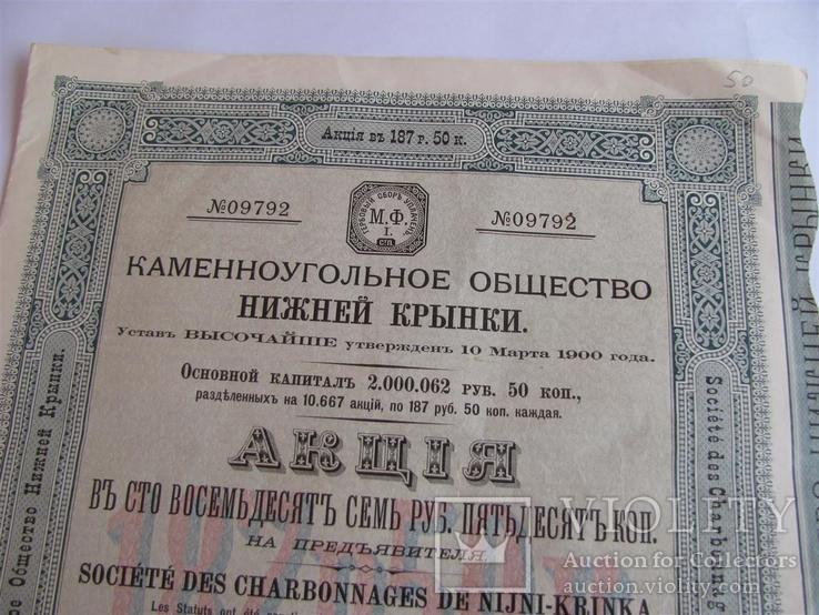 Каменноугольное общество Нижней Крынки. 1900 г, фото №3