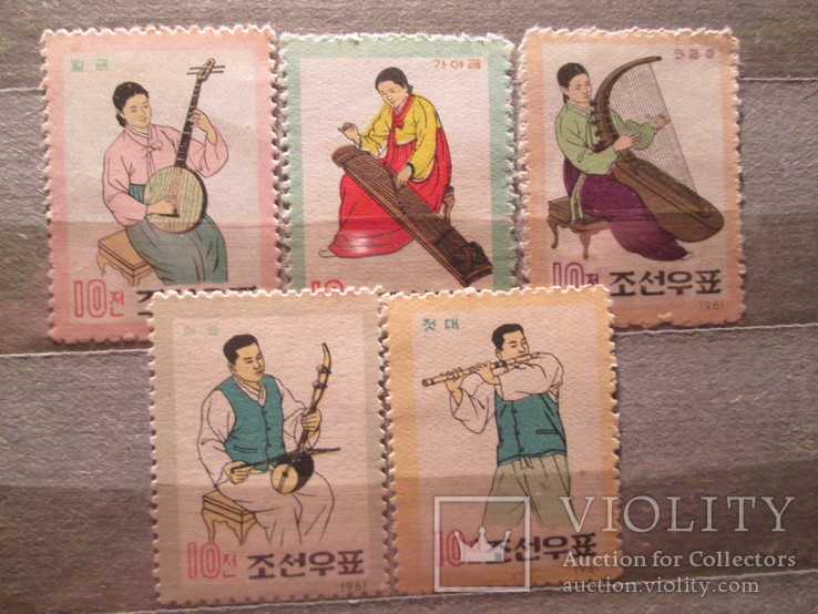 Сев Корея  (*) 1962 Народные музыкальные инструменты