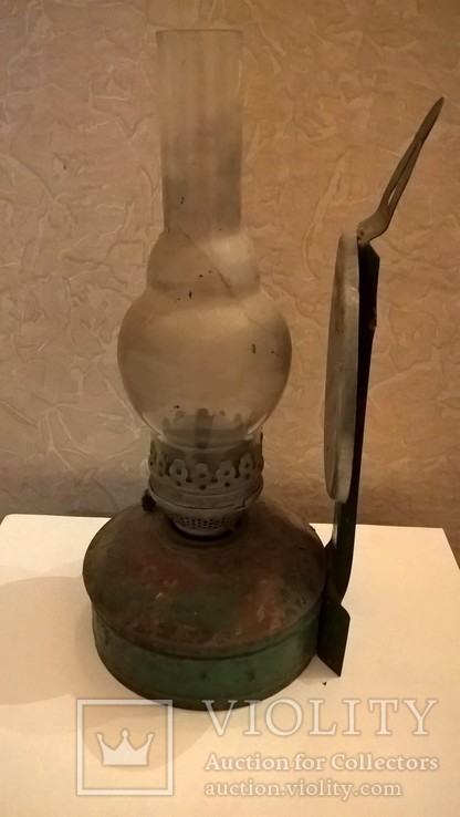 Керосиновая лампа СССР. Клеймо якорь., фото №3