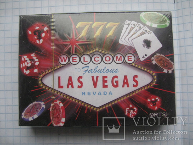 Карты покерные колода Las Vegas, новые, фото №2