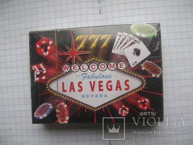 Карты покерные колода Las Vegas, новые, фото №3