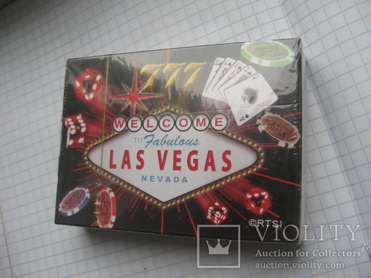 Карты покерные колода Las Vegas, новые, фото №6