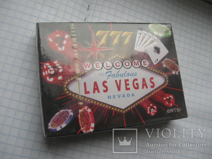 Карты покерные колода Las Vegas, новые, фото №7