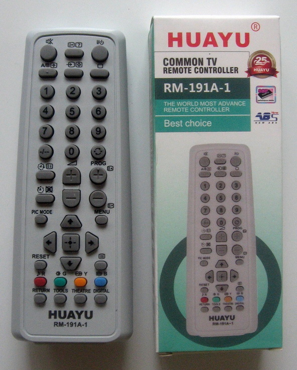 Универсальный Пульт к телевизору SONY (HUAYU RM-191A-1)