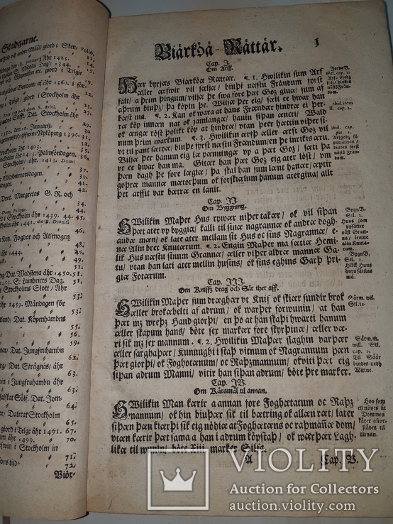 1687 Право Бирки. Первое общегородское право Швеции, фото №3