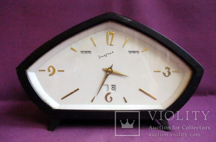 Часы электромеханические Энергия 1963 года. СССР., фото №4