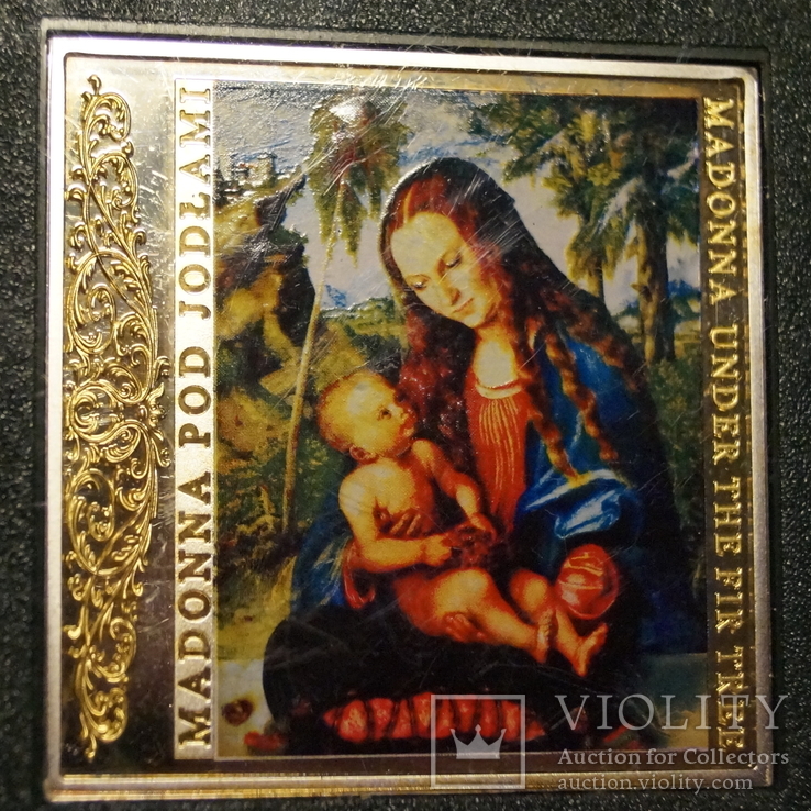 Монета «Мадонна под пихтой»Тираж 2000., фото №2