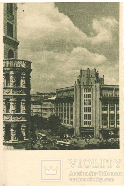 Радянський Київ, ЦУМ ( універмаг), 1954 рік, Киев СССР, фото №2