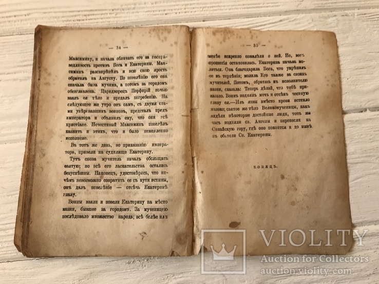 1881 Житие и страдание Вликомученицы Екатерины, фото №8
