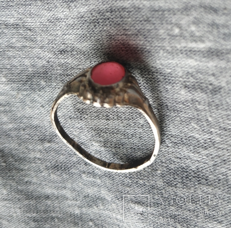 Перстень с камнем, фото №4