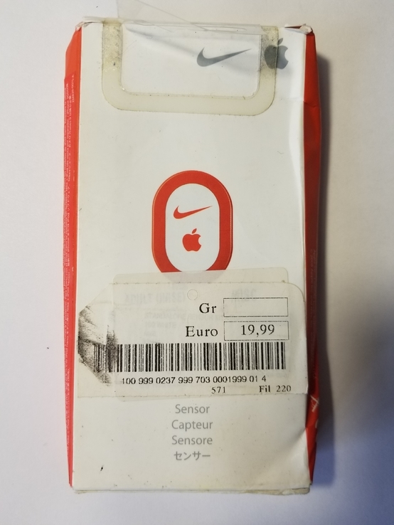 Датчик шага ( шагометр ) Nike + ipod Sensor Новый (код 1), фото №3