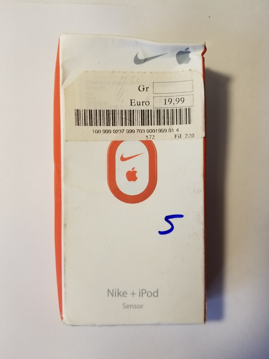 Датчик шага ( шагометр ) Nike + ipod Sensor Новый (код 5), фото №2