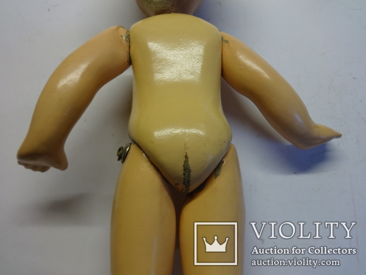 Кукла паричковая пресс - опилки или папье маше 39 см, фото №6