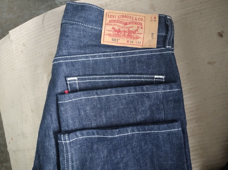 Джинсы Levis 501 р-р. 34-32, numer zdjęcia 8