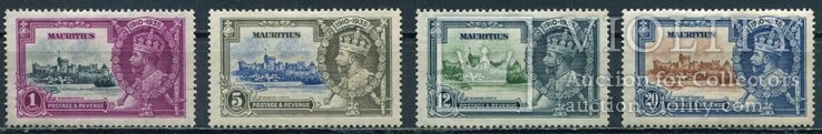 1935 Великобритания колонии Маврикий 25 лет коронации Георга V серия, фото №2