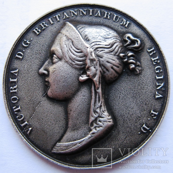 Великобритания, медаль коронации Королевы Виктории 1837 г.