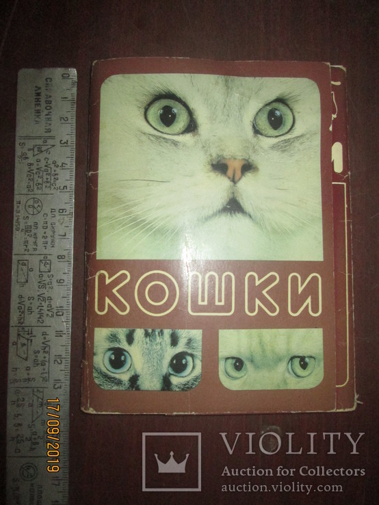 Кошки- набор открыток СССР