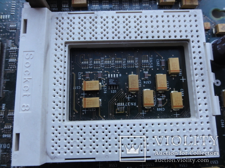 Материнская плата Dual-Pentium-PRO-socket-8- SL22V 200Mhz CPU, фото №9